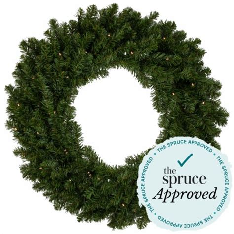 Northlight Canadian Pine Artificial Christmas Wreath 18 Inch Unlit 1