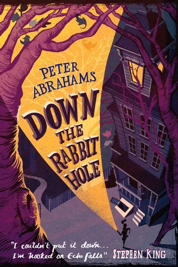 I can't believe a wolf got in my pocket dimension! Brona's Books: Down the Rabbit Hole by Peter Abrahams