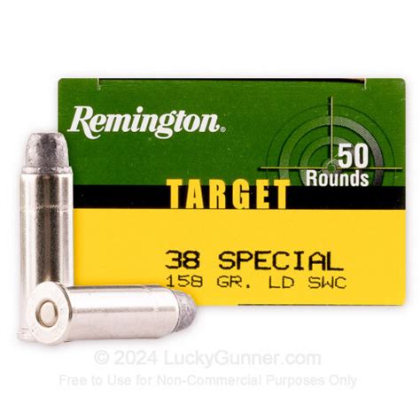 Bulk 38 Special Ammo For Sale 158 Grain Lswc Ammunition In Stock By Remington 500 Rounds