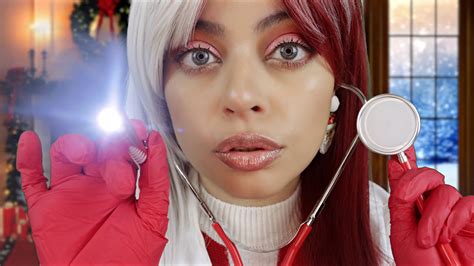 asmr santa s helper gives santa a full check up aka candy cane the elf personal attention