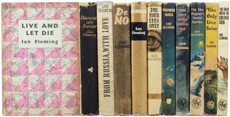 Complete Uk Book Club Editions Of Ian Flemings James Bond Novels