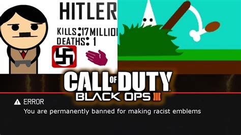 Reacting To The Most Offensive Terrible Emblems In Black Ops Bo Funny Emblems Youtube