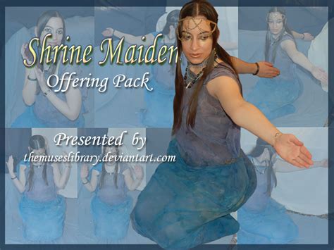 Shrine Maiden Offering Pack By Themuseslibrary On Deviantart