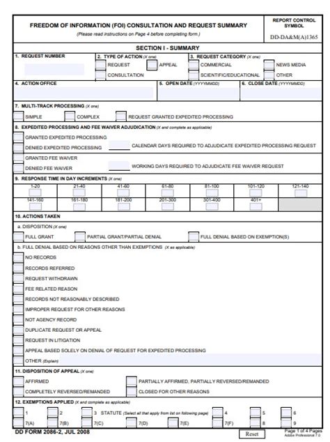 Download Fillable Dd Form 2086 2