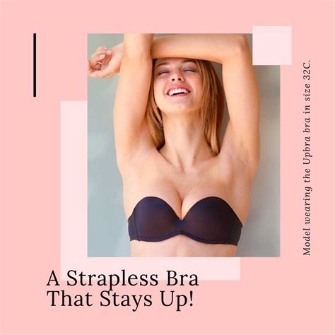 Upbra Strapless Bras Amazing Lift And Cleavage That Stays Up All Day Upbra