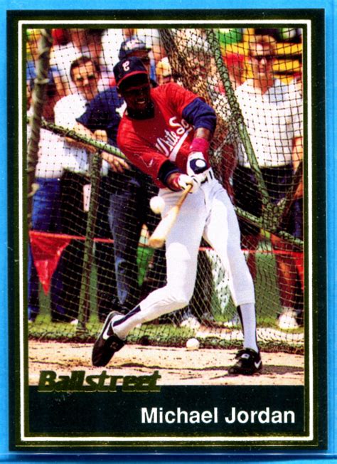Michael jordan mint chicago white sox insert card 1991 upper deck #sp1. MICHAEL JORDAN ~ 1991 Ballstreet News Gold Foil Baseball Card #19 (White Sox) | eBay