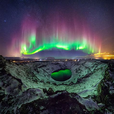 Polar Lights On Iceland 9gag