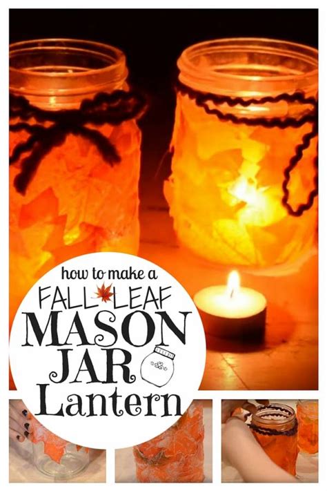 Diy Mason Jar Lantern A Perfect Craft For Kids The Budget Diet