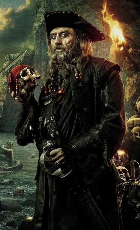 Captain Blackbeard ~ Pirates Of The Caribbean Johnny Depp Hector