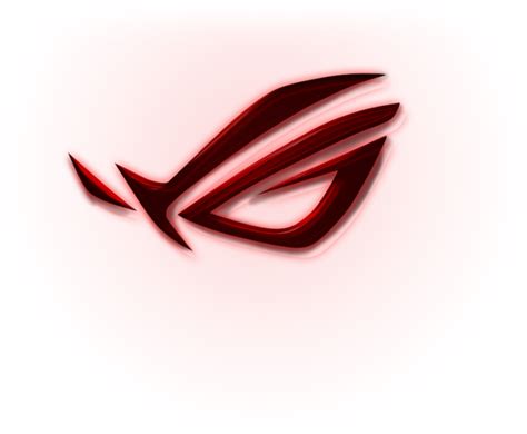 Download Rog Symbol In Red Republic Of Gamers Logo Png Transparent