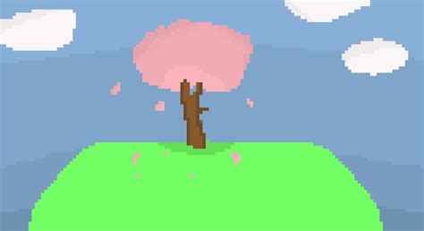 Cherry Blossom Pixel Art Maker