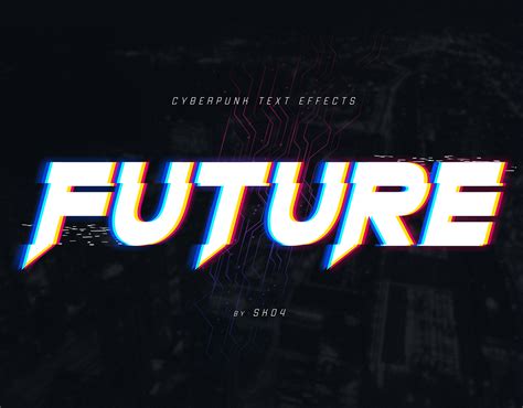 Cyberpunk Text Effects Vol 2 By Sko4 Graphicriver