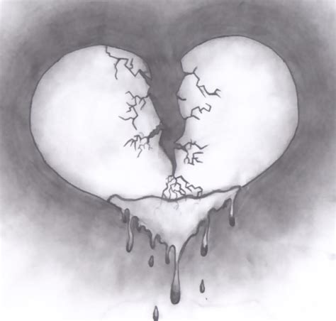 Pencil Drawing Heart Broken Pencildrawing2019