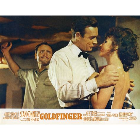GOLDFINGER Lobby Card 9x12 In