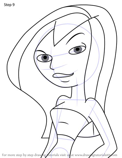 Learn How To Draw Vivian Francis Porter From Kim Possible Kim Possible Step By Step Drawing