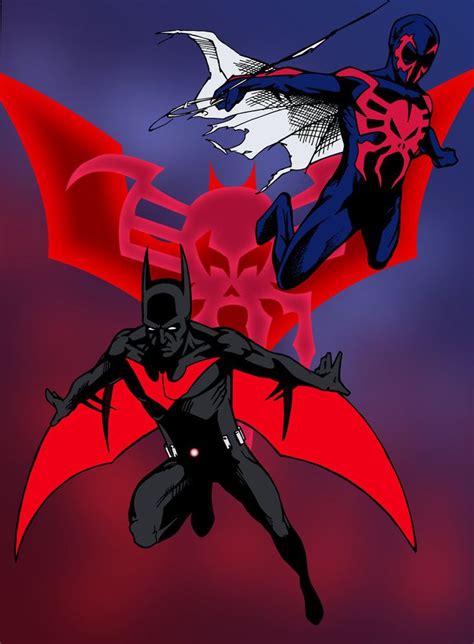 Batman Beyond And Spider On