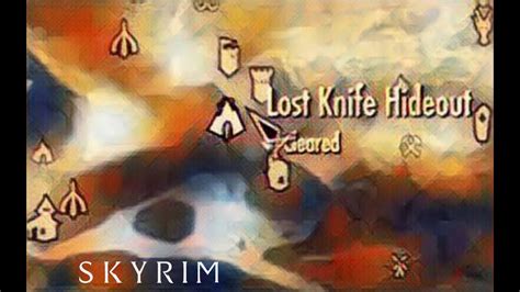 The Elder Scrolls V Skyrim Caves Lost Knife Hideout Youtube