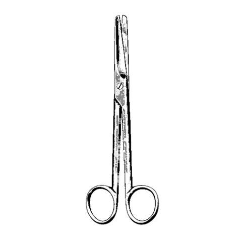Sims Scissors Curved 8 203mm Sharpblunt Orthomed Surgical Tools