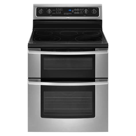 Whirlpool Gold Gge388lxs 67 Cu Ft Double Oven Electric Range