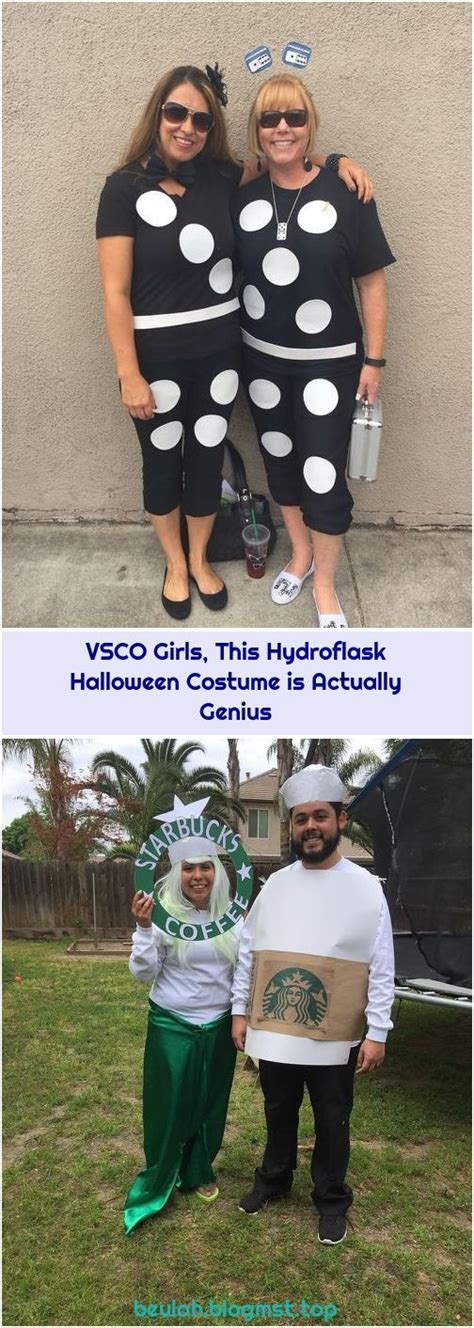 Last year's costume has been my best to date. VSCO Girls, This Hydroflask Halloween Costume is Actually Genius | Halloween costumes for work ...