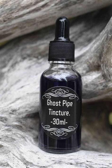 Ghost Pipe Tincture Ml Etsy