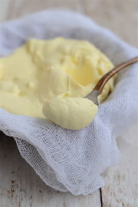 Home Made Mascarpone Cheese Recipe - Whisk Affair