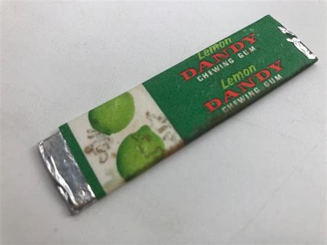 Stará Dánská Retro Nerozbalená Plátková žvýkačka Dandy Chewing Gum