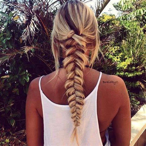 Beachy French Braid Hairstyles How To