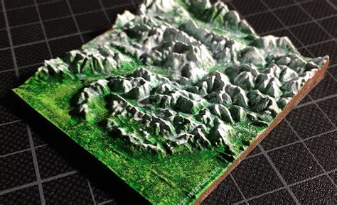 Create D Model From Topographic Map Cristy Claudetta