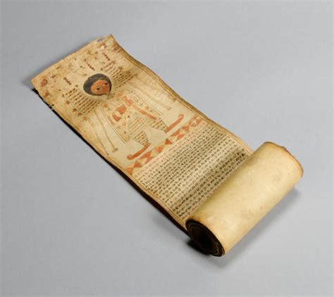 bonhams ethiopic prayer scroll