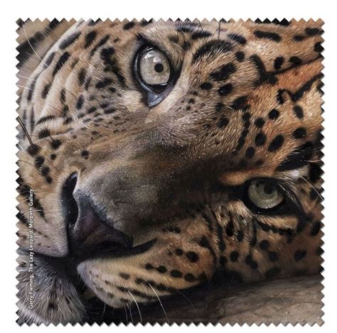 Garry Fleming The Lazy Leopard Microfibre Cloth Morpeth Gallery