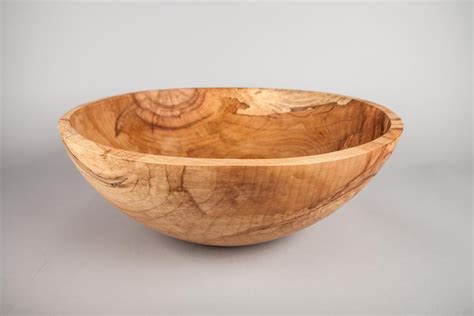 An Incredible Hand Turned Bowl Made From One Piece Of Spalted Maple