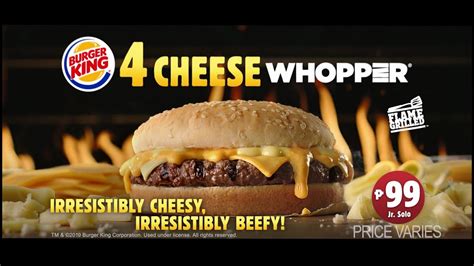 The brand has been around. Burger King | 4-Cheese Whopper - YouTube