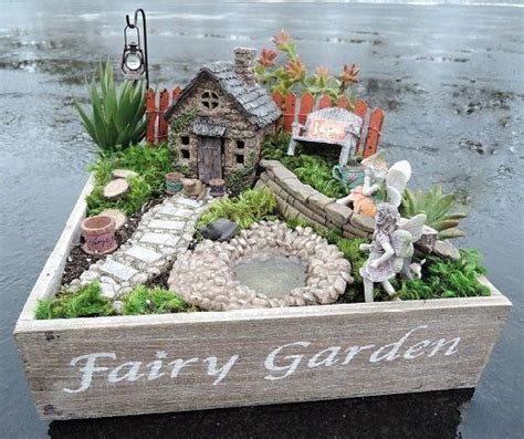 Fairy Garden Chest Subscription Box Fairygardening Fairy Garden Diy