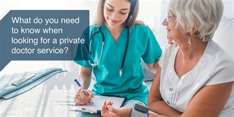 What Do You Need To Know When Looking For A Private Doctor Service