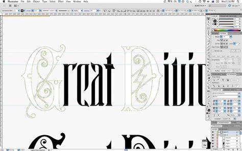 Adobe Illustrator Tutorial Create Vintage Type Styles Illustrator