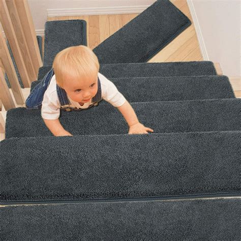 Pure Era Bullnose Carpet Stair Treads Set Of 14 Non Slip Self Adhesive