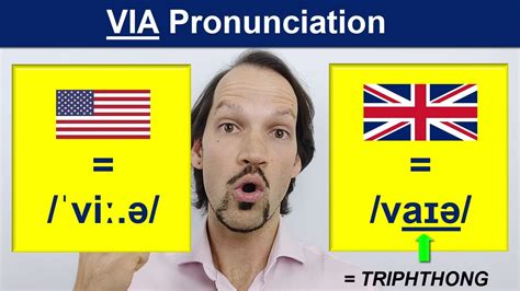 How To Pronounce Via In British English Youtube
