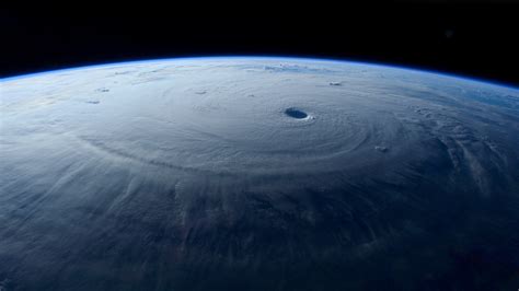 Typhoon Hurricane Earth Atmosphere Space Clouds Wallpaper Resolution