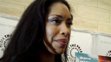 Paley Event Gina Torres In Justice League As Superwoman Youtube