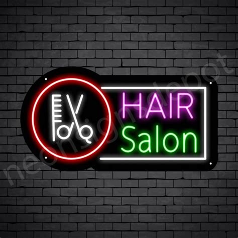 Hair Salon Neon Sign Hair Beauty Salon Neon Signs Depot