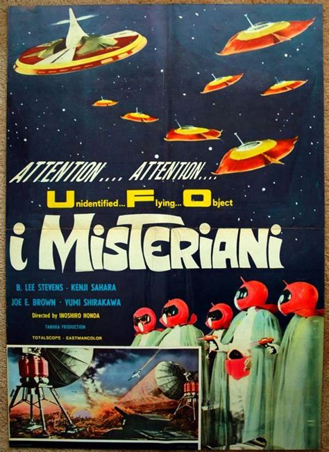 The Mysterians 1957 Via Italy Horror Movie Posters Science Fiction