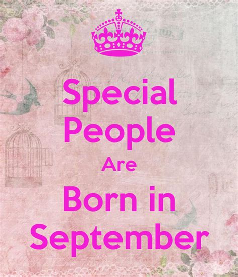 Special People Are Born In September Poster Aya Keep Calm O Matic