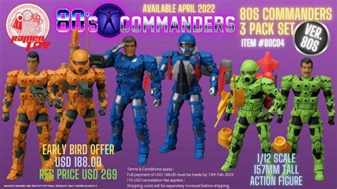 80s Commanders Version 80s Now Available For Pre Order From Ramen Toy