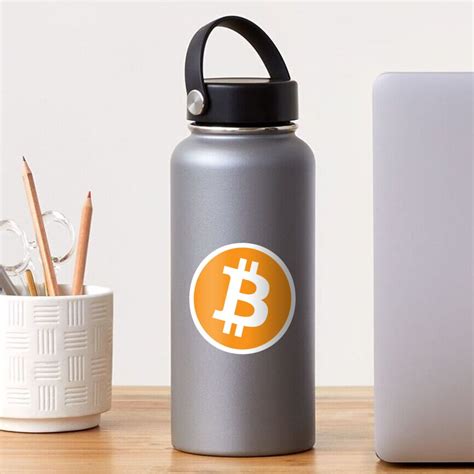 Bitcoin Cryptocurrency Bitcoin Btc Sticker For Sale By Designsol