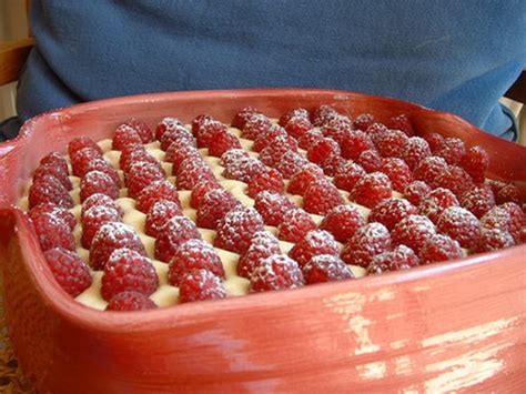Recette de Tiramisu aux framboises congelées