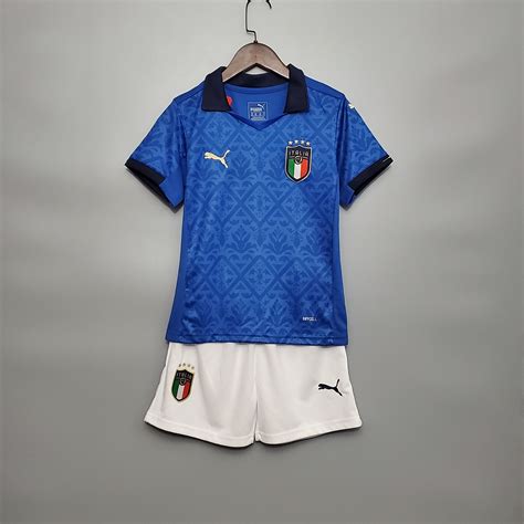 Italy Jersey Kids Kit 20212022 Soccer Football Veratti De Etsy