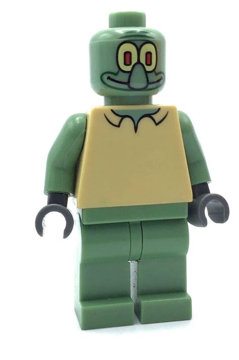 Lego Squidward Minifigure Spongebob Squarepants Fig 3840978468