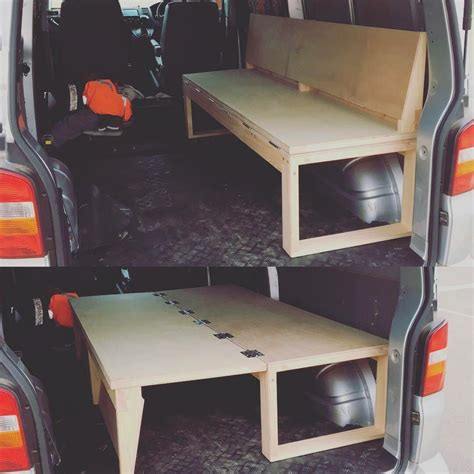 Ikea Futon Car Camper Camper Beds Camper Van Conversion Diy Unique