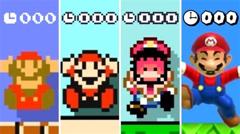 Evolution Of Time Up In Mario Games 1985 2020 Youtube